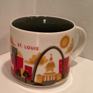 Starbucks St. Louis "You Are Here" Collectable Mug 14 oz.